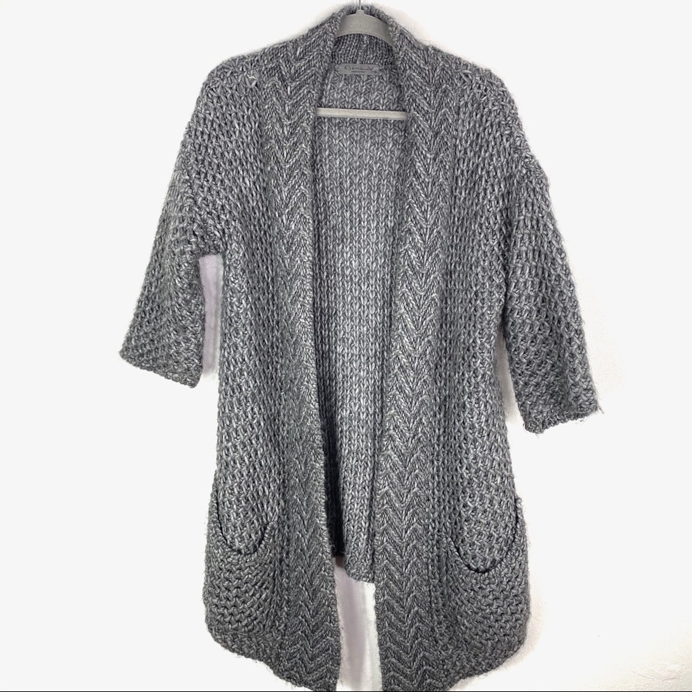 Elsamanda Made in Italy Chucky Knit Cardigan Small - Picture 1 of 7